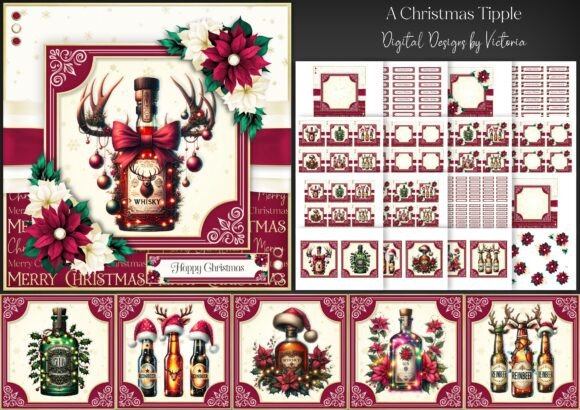 A Christmas Tipple Embroidery Design Review