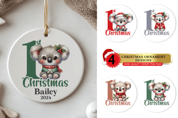 Baby’s 1st Christmas Ornament - Koala Review