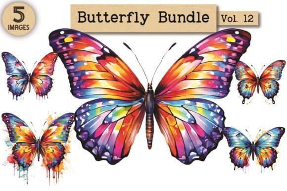 Butterfly Bundle Vol. 12 Illustrations Review
