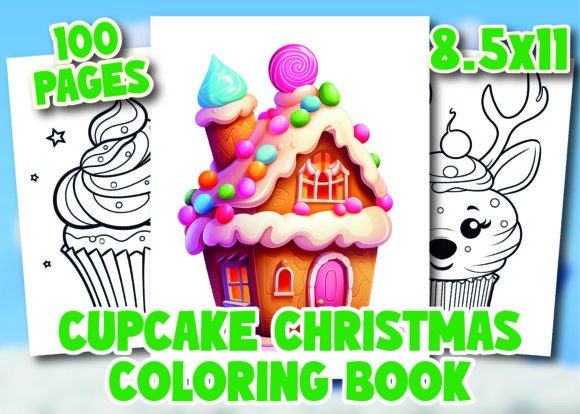 Christmas Cupcake Coloring Pages for Kid: A Visual Review