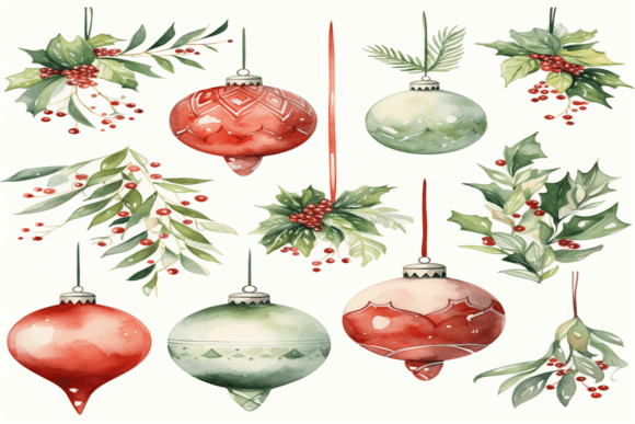 Christmas Ornament Background for Modern Bloggers
