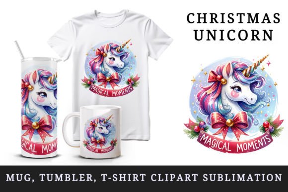 Christmas Unicorn Tumbler, Mug, Clipart: A Designer’s Review for Crafts