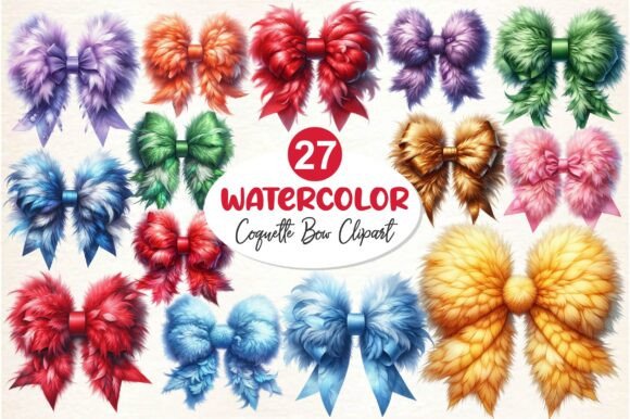 Coquette Bow Clipart, Christmas Bow Png: Elevating Illustrations for Modern Blogs