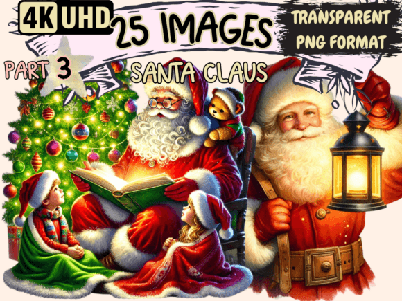 Santa Claus Clipart P3: A Designer’s Review for Seasonal Illustrations