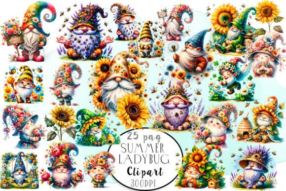 Summer Flower Gnomes with Bees Embroidery Review
