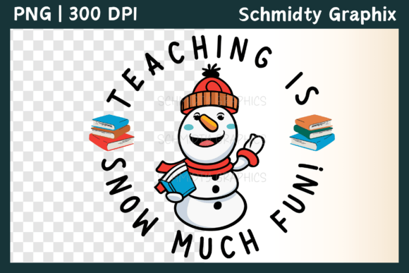 Teaching is Snow Fun Christmas PNG: A Designer's Stitch Test